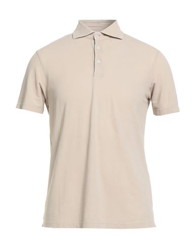 Filippo De Laurentiis Man Polo Shirt Beige Size 50 Cotton In Multi