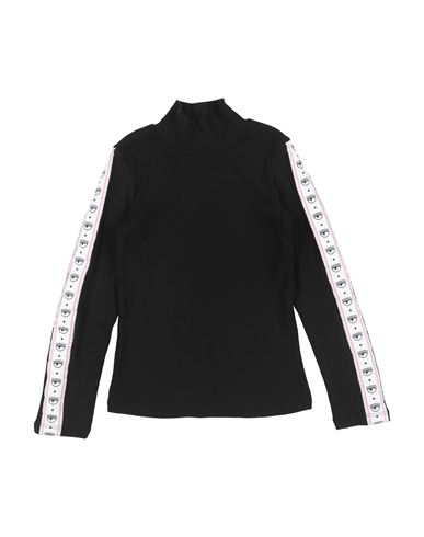 Chiara Ferragni Toddler Girl T-shirt Black Size 6 Viscose, Elastane In Black