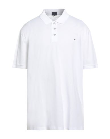 Paul & Shark Man Polo Shirt White Size 3xl Cotton In White