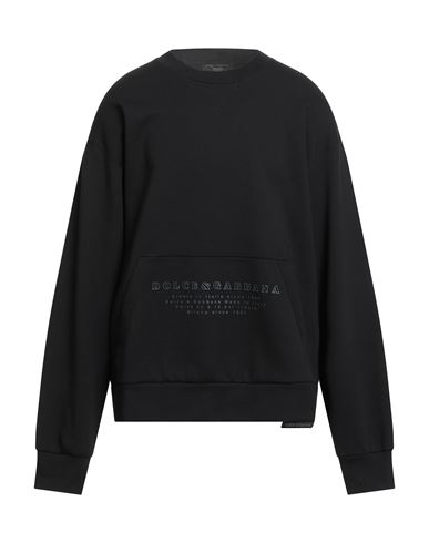 DOLCE&GABBANA Sweatshirt Herren Schwarz 50,52,54,56,58 Herren