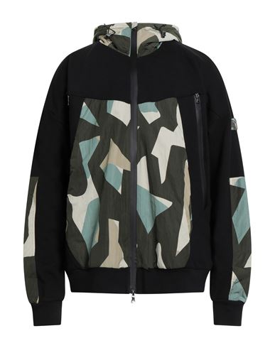 Paul & Shark Man Sweatshirt Black Size Xxl Cotton, Nylon In Black