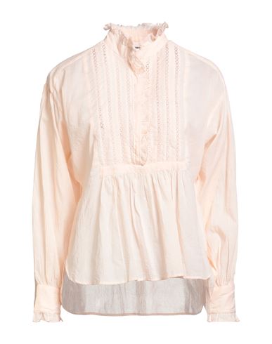 Antik Batik Woman Top Light Pink Size 10 Cotton In Neutral