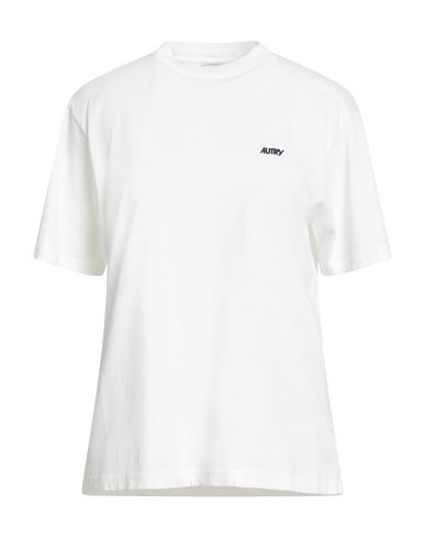 Autry Woman T-shirt White Size M Cotton In White