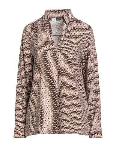 Emme By Marella Woman Top Brown Size 16 Viscose In Brown