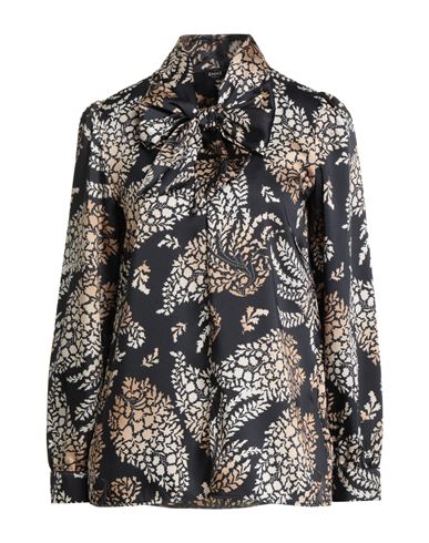 Emme By Marella Woman Top Black Size 16 Polyester In Black