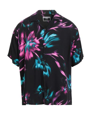 Jack & Jones Core Man Shirt Black Size L Ecovero Viscose In Black