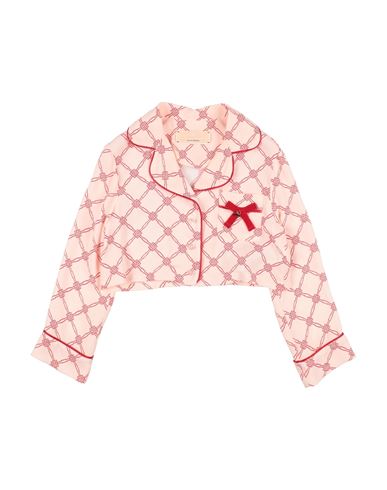 Elisabetta Franchi La Mia Bambina Toddler Girl Shirt Light Pink Size 4 Viscose In Pink
