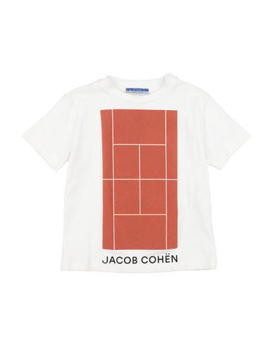 Jacob Cohёn Junior Toddler Boy T-shirt White Size 4 Cotton In Multi
