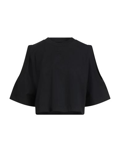 Hugo Boss Hugo Woman T-shirt Black Size M Cotton In Black