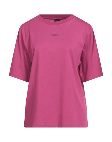 Hugo Boss Boss Woman T-shirt Mauve Size M Cotton, Elastane In Purple
