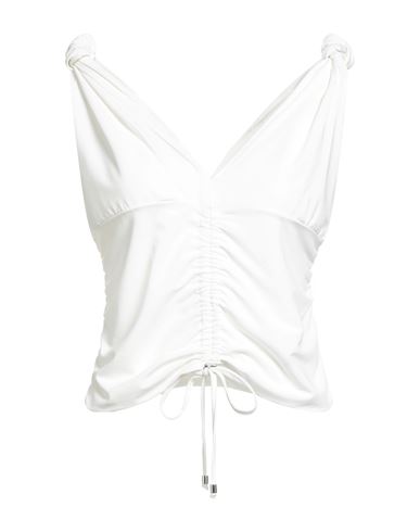 True Royal Woman Top White Size 8 Viscose, Elastane In White