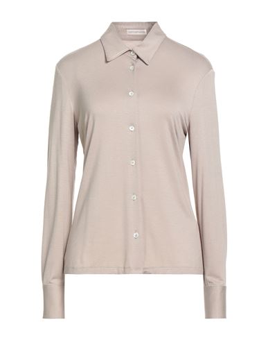 Camicettasnob Woman Shirt Beige Size 6 Viscose, Elastane In Neutral