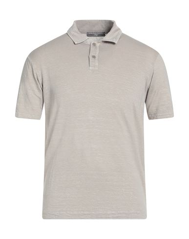 Daniele Fiesoli Lab Man Polo Shirt Beige Size S Linen, Elastane In Neutral