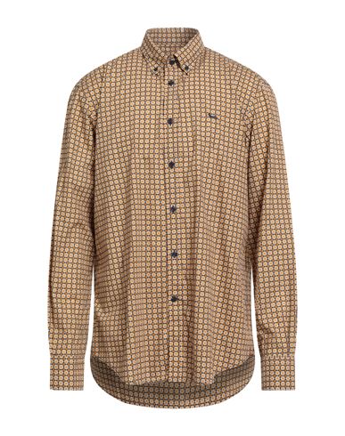 Harmont & Blaine Man Shirt Marigold Size Xxl Cotton In Yellow