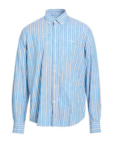 Hemd Herren Azurblau XL Herren