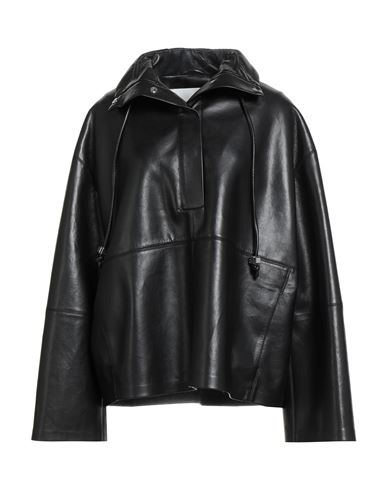 Nanushka Woman Jacket Black Size S Polyester, Polyurethane, Regenerated Leather