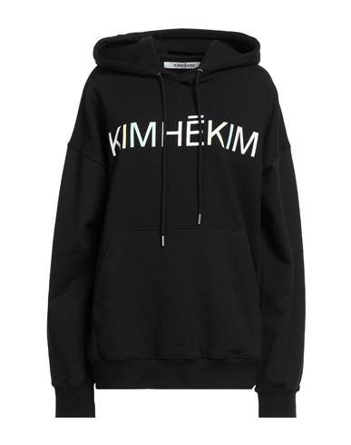Kimhēkim Kimhekim Woman Sweatshirt Black Size M Cotton In Black