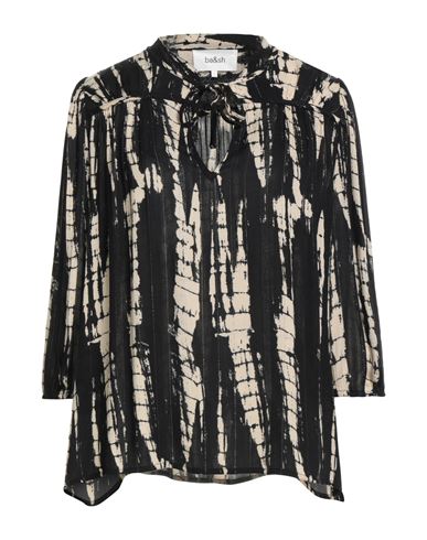 Ba&sh Ba & Sh Woman Top Black Size 2 Viscose, Metallic Fiber In Black