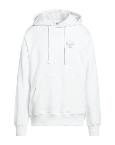 Obey Man Sweatshirt White Size Xl Cotton, Elastane In White
