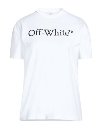Off-white Woman T-shirt White Size L Cotton