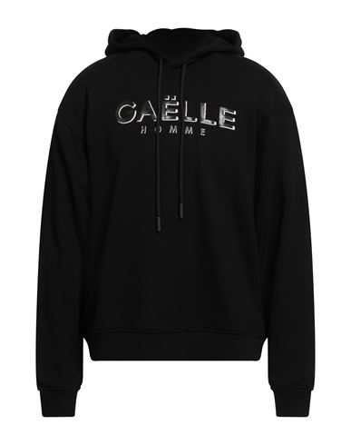 Gaelle Paris Gaëlle Paris Homme Man Sweatshirt Black Size Xxl Cotton In Black