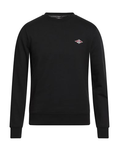 Bear Man Sweatshirt Black Size Xl Cotton In Black