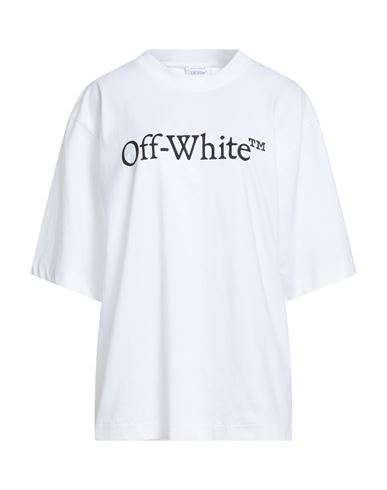 Off-white Big Bookish Cotton T-shirt In White