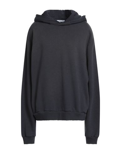 Acne Studios Woman Sweatshirt Midnight Blue Size L Cotton, Polyester In Black