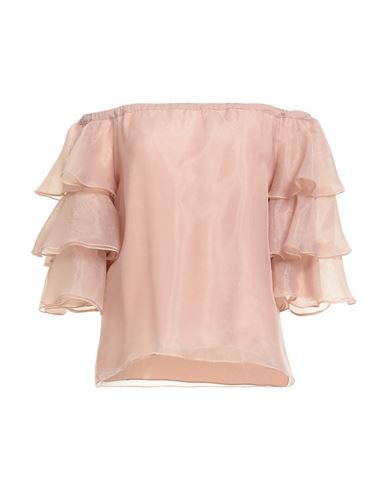 Siste's Woman Top Blush Size L Polyester In Brown