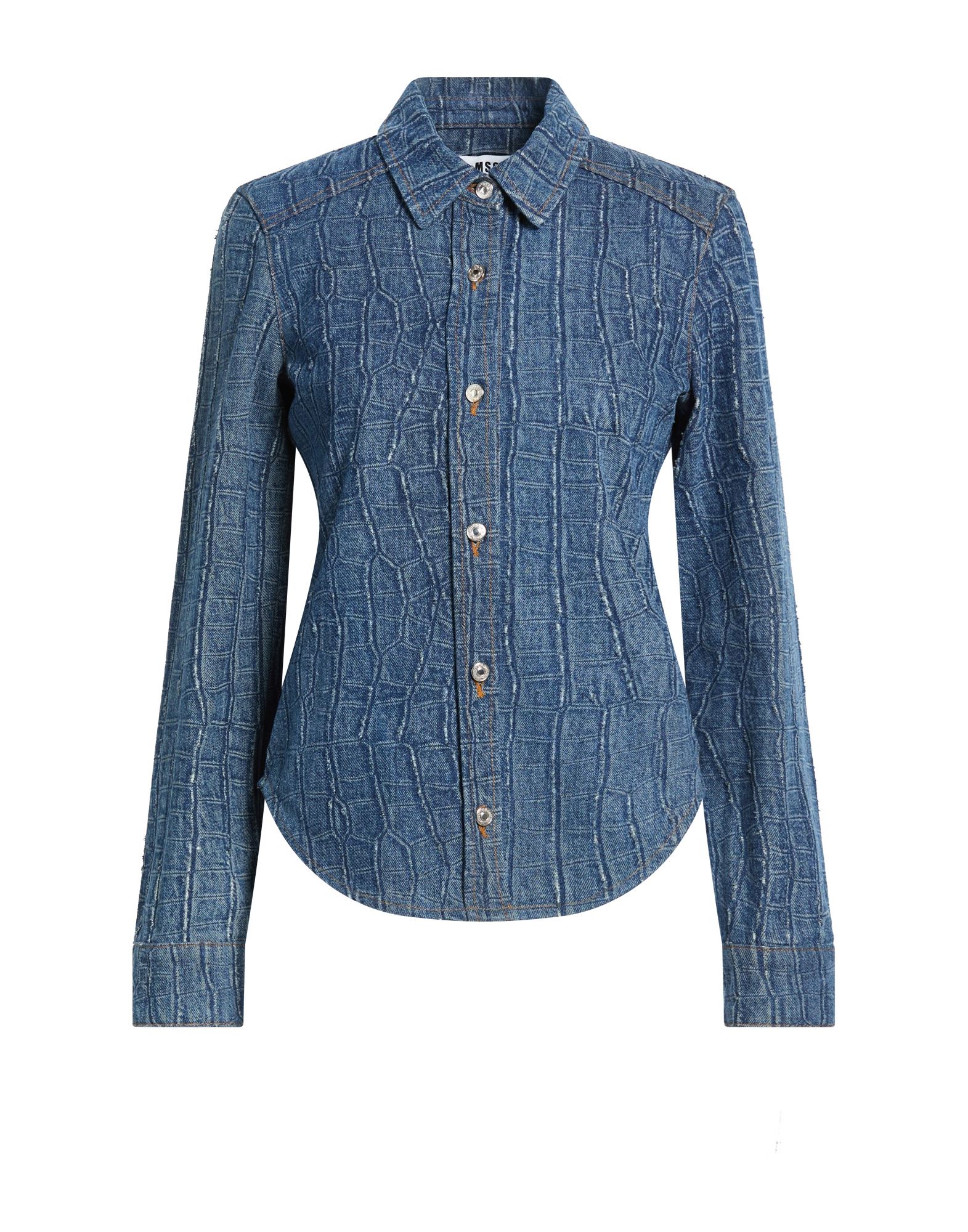 MSGM MSGM ΜΠΛΟΥΖΑΚΙΑ Πουκάμισο denim