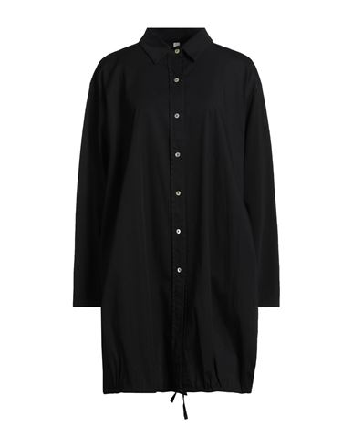 Knit Knit Woman Shirt Black Size M Cotton, Elastane