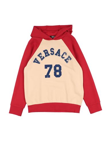 Versace Young Toddler Boy Sweatshirt Red Size 6 Cotton, Elastane In Multi
