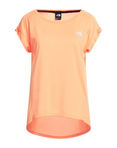 The North Face Woman T-shirt Orange Size L Polyester
