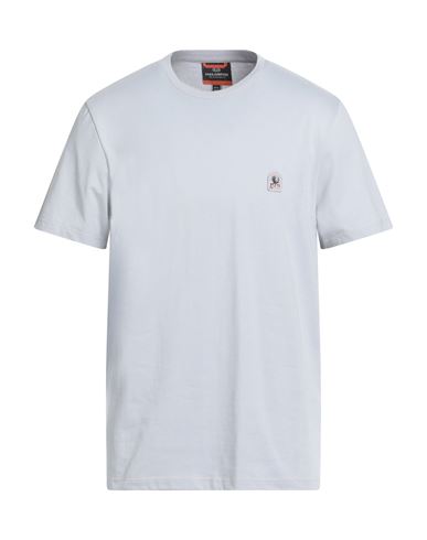 Parajumpers Man T-shirt Light Grey Size M Cotton In White