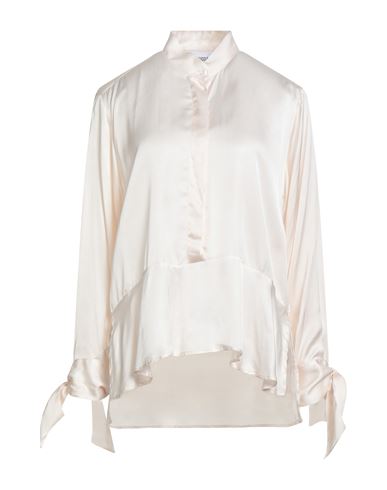 Mariuccia Woman Shirt Ivory Size L Viscose In White