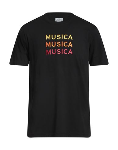 10x10 Anitaliantheory Man T-shirt Black Size L Cotton In Black