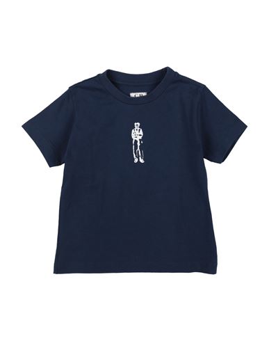 C.p. Company Undersixteen C. P. Company Undersixteen Toddler Boy T-shirt Navy Size 6 Cotton, Elastane In Blue
