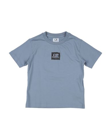 C.p. Company Undersixteen C. P. Company Undersixteen Toddler Boy T-shirt Pastel Blue Size 6 Cotton In Blue