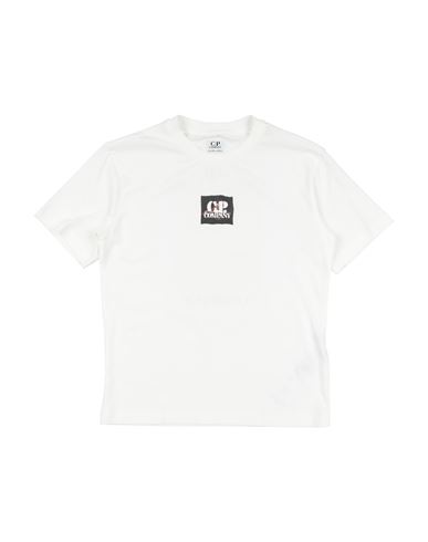 C.p. Company Undersixteen C. P. Company Undersixteen Toddler Boy T-shirt White Size 6 Cotton In White