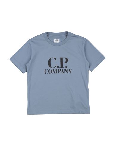 C.p. Company Undersixteen C. P. Company Undersixteen Toddler Boy T-shirt Light Blue Size 6 Cotton, Elastane In Blue
