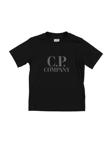 C.p. Company Undersixteen C. P. Company Undersixteen Toddler Boy T-shirt Black Size 6 Cotton, Elastane In Black