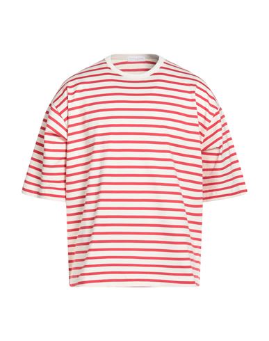 Daniele Fiesoli Man T-shirt Red Size L Cotton In Red