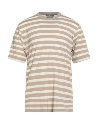 Daniele Fiesoli Lab Man T-shirt Khaki Size L Cotton In Brown