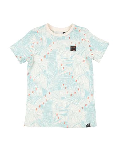 Retour Toddler Boy T-shirt Turquoise Size 7 Cotton In Blue