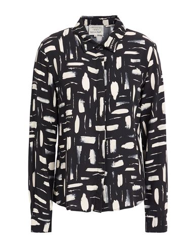 Alessia Santi Woman Shirt Black Size 4 Viscose In Black