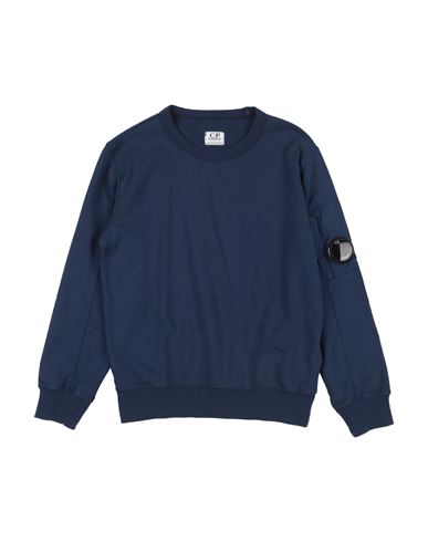C.p. Company Undersixteen C. P. Company Undersixteen Toddler Boy Sweatshirt Navy Size 6 Cotton In Blue