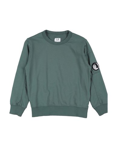 C.p. Company Undersixteen C. P. Company Undersixteen Toddler Boy Sweatshirt Green Size 6 Cotton In Green