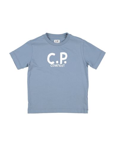 C.p. Company Undersixteen C. P. Company Undersixteen Toddler Boy T-shirt Light Blue Size 6 Cotton In Blue