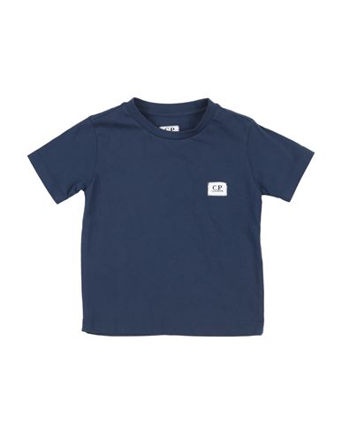 C.p. Company Undersixteen C. P. Company Undersixteen Toddler Boy T-shirt Navy Size 3 Cotton In Blue
