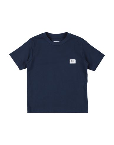 C.p. Company Undersixteen C. P. Company Undersixteen Toddler Boy T-shirt Navy Size 6 Cotton In Blue